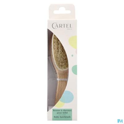 Cartel Baby Haarborstel Natuurlijk Hout Asia