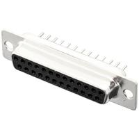 encitech DD25-FTBS 2103-0100-13 D-sub female connector 180 ° Aantal polen: 25 Soldeerpennen 1 stuk(s) Tray