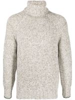 Brunello Cucinelli pull en maille à col roulé - Gris