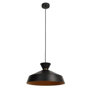 Mexlite hanglamp Skandina - zwart - metaal - 40 cm - E27 fitting -