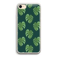 Monstera leaves: iPhone 7 Transparant Hoesje Monstera leaves: iPhone 7 Transparant Hoesje