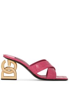 Dolce & Gabbana mules 3.5 75 mm en cuir - Rose