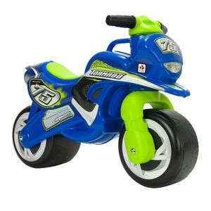 Injusa Tundra Tornado loopmotor jongens 69 cm blauw/groen