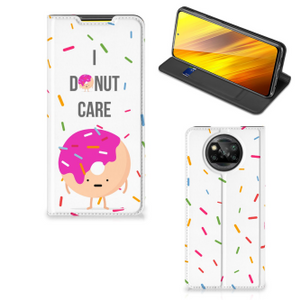 Xiaomi Poco X3 Pro | Poco X3 Flip Style Cover Donut Roze