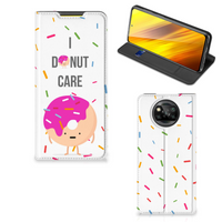 Xiaomi Poco X3 Pro | Poco X3 Flip Style Cover Donut Roze