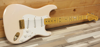 Fender Custom Shop LTD 70th Anniversary 1954 Hardtail Stratocaster DLX Closet Classic, Super/Super Faded Aged Shell Pink