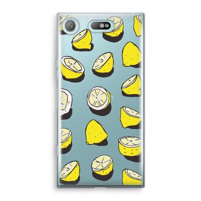 When Life Gives You Lemons...: Sony Xperia XZ1 Compact Transparant Hoesje