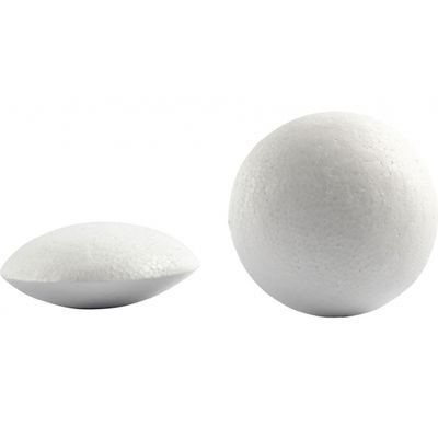 Ronde ufo piepschuim 10 stuks 7,5 cm