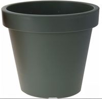 Bloempot rond 25cm groen