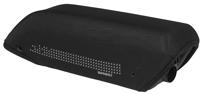 Basil downtube battery cover - sleeve frameaccu voor bosch - zwart