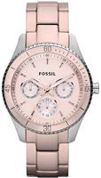 Horlogeband Fossil ES3037 Roestvrij staal (RVS) Rosé 18mm - thumbnail