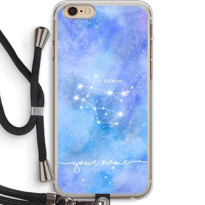 Sterrenbeeld - Licht: iPhone 6 PLUS / 6S PLUS Transparant Hoesje met koord