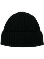 N.Peal bonnet en maille - Noir