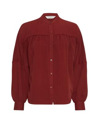 Msch Copenhagen Mschmadie Genette Shirt 19225 Blouse Syrah