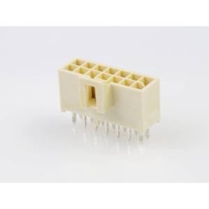 Molex 1053102314 Female header, inbouw (standaard) Totaal aantal polen: 14 Rastermaat: 2.50 mm Inhoud: 1 stuk(s) Tray