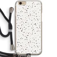 Terrazzo N°14: iPhone 6 / 6S Transparant Hoesje met koord