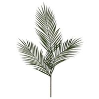 Groene Areca/goudpalm kunsttak kunstplant 95 cm - thumbnail