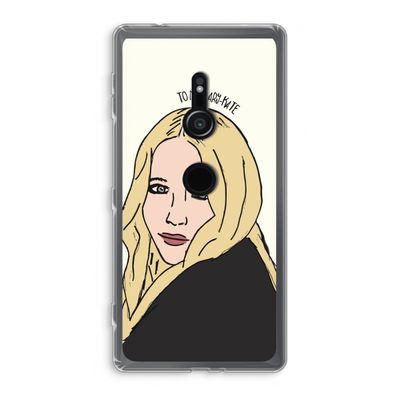 Mary Kate: Sony Xperia XZ2 Transparant Hoesje