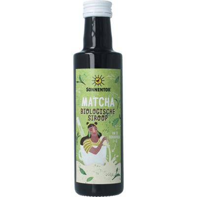 Sonnentor matcha siroop bio