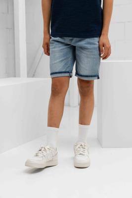 Vingino Charlie Icon Korte Broek Kids Lichtblauw - Maat 128 - Kleur: Lichtblauw | Soccerfanshop