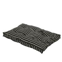 Palletkussen Zit 80x120 cm Zwart en Wit - Buitengewoon de boet
