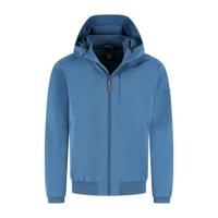 Travelin' Men - Waterproof jack - Blauw - Maat XL