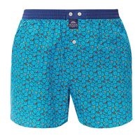 McAlson Boxer met binnenbroek Smiley blauw