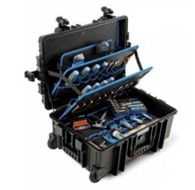 Gedore 117.19/P | JUMBO 6700 | B&W Gereedschapskoffer | Verrijdbaar | Monteur | 85-delig - 8087150