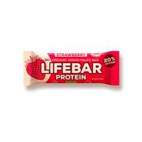 Lifefood Lifebar aardbei bio (47 gr) - thumbnail