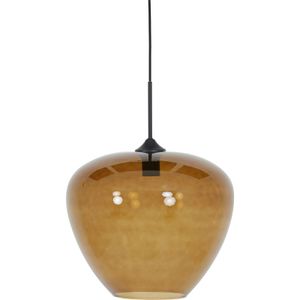 Hanglamp Meya 34cm hoog bruin