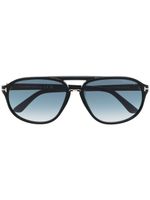 TOM FORD Eyewear lunettes de soleil à monture oversize - Noir