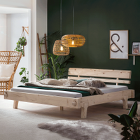 Artistiq Bed 'Kosa' 140 x 200cm, kleur Naturel - thumbnail