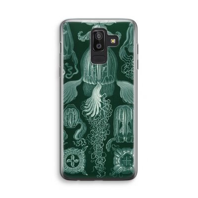 Haeckel Cubomedusae: Samsung Galaxy J8 (2018) Transparant Hoesje