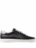 Jimmy Choo baskets Rome/M en cuir - Noir