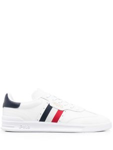 Polo Ralph Lauren baskets à détails rayés - Blanc