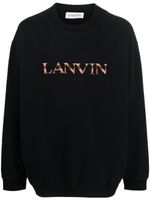 Lanvin sweat à logo brodé - Bleu - thumbnail