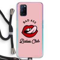 Badass Babes Club: Oppo A72 Transparant Hoesje met koord