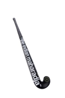 Zaalhockeystick Strike JR Zwart Wit