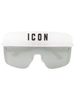 DSQUARED2 EYEWEAR lunettes de soleil à monture aviateur - Blanc DSQUARED2 EYEWEAR lunettes de soleil à monture aviateur - Blanc