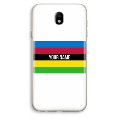 WK Wielrennen: Samsung Galaxy J7 (2017) Transparant Hoesje WK Wielrennen: Samsung Galaxy J7 (2017) Transparant Hoesje