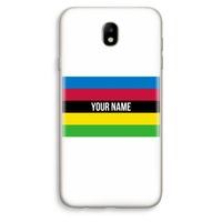 WK Wielrennen: Samsung Galaxy J7 (2017) Transparant Hoesje