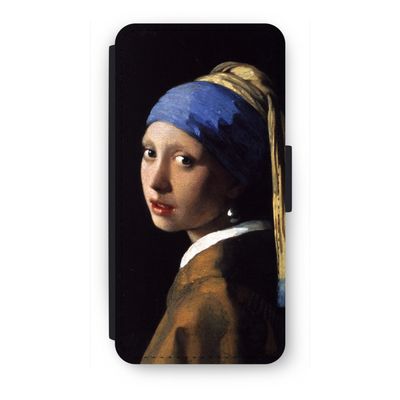 The Pearl Earring: iPhone SE 2020 Flip Hoesje