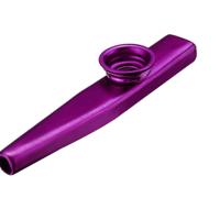 10 stuks metalen Kazoo kinderen begeleidings instrument (paars)
