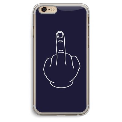 F**k U: iPhone 6 Plus / 6S Plus Transparant Hoesje