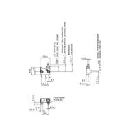 Marquardt 01060.2601-01 Microschakelaar 14 V/DC 0.1 A 1x aan/(aan) Bedieningszijde: IP67 / Aansluitzijde: IP00 Moment 1 stuk(s)