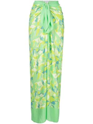 Faithfull the Brand sarong à fleurs - Vert