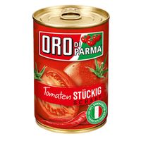 Oro Di Parma - Fijngesneden Tomaten "Pittig" - 6x 425ml - thumbnail