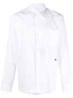 Dolce & Gabbana chemise à détail de logo - Blanc - thumbnail