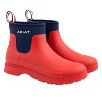 Ariat Dames Laarsjes Kelmarsh Shortie Rubber Boot, team red/navy, Maat: 40 Ariat Dames Laarsjes Kelmarsh Shortie Rubber Boot, team red/navy, Maat: 40