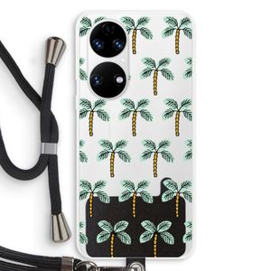 Paradise: Huawei P50 Transparant Hoesje met koord
